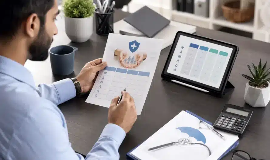 Comparaison de mutuelles santé avec documents et calculatrices professionnelles