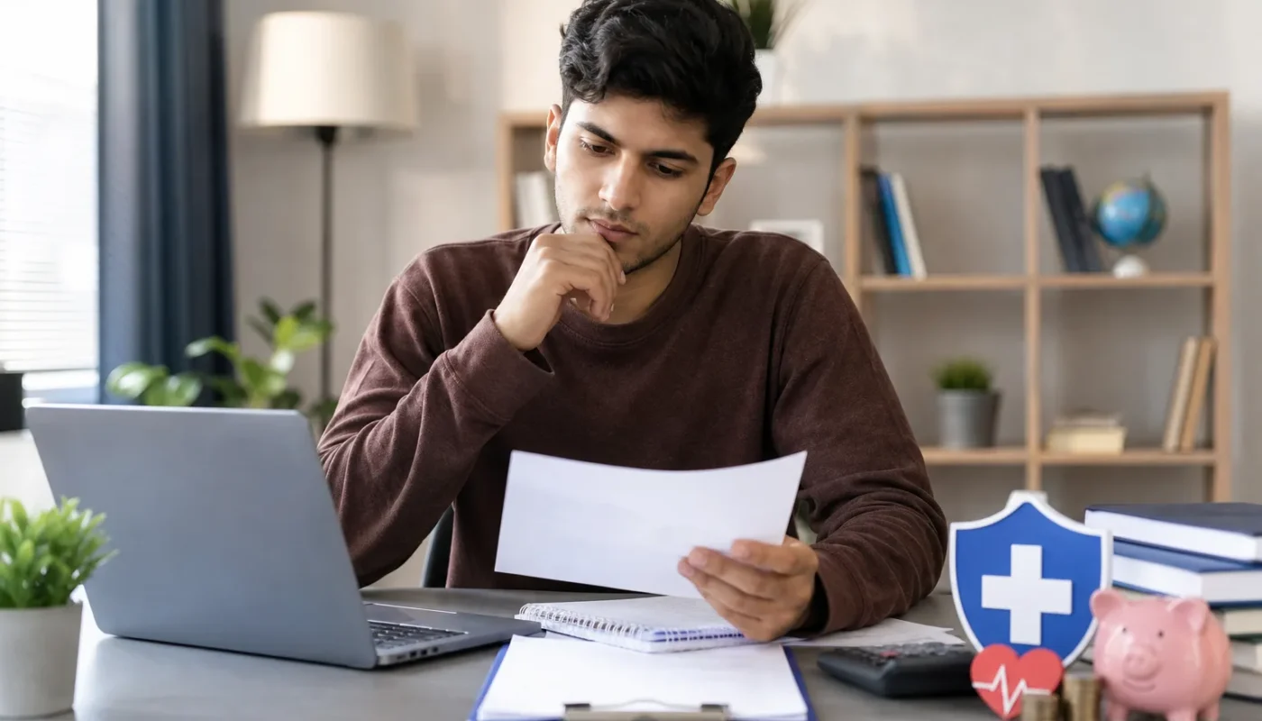 Couverture illustrant une mutuelle étudiant et options économiques