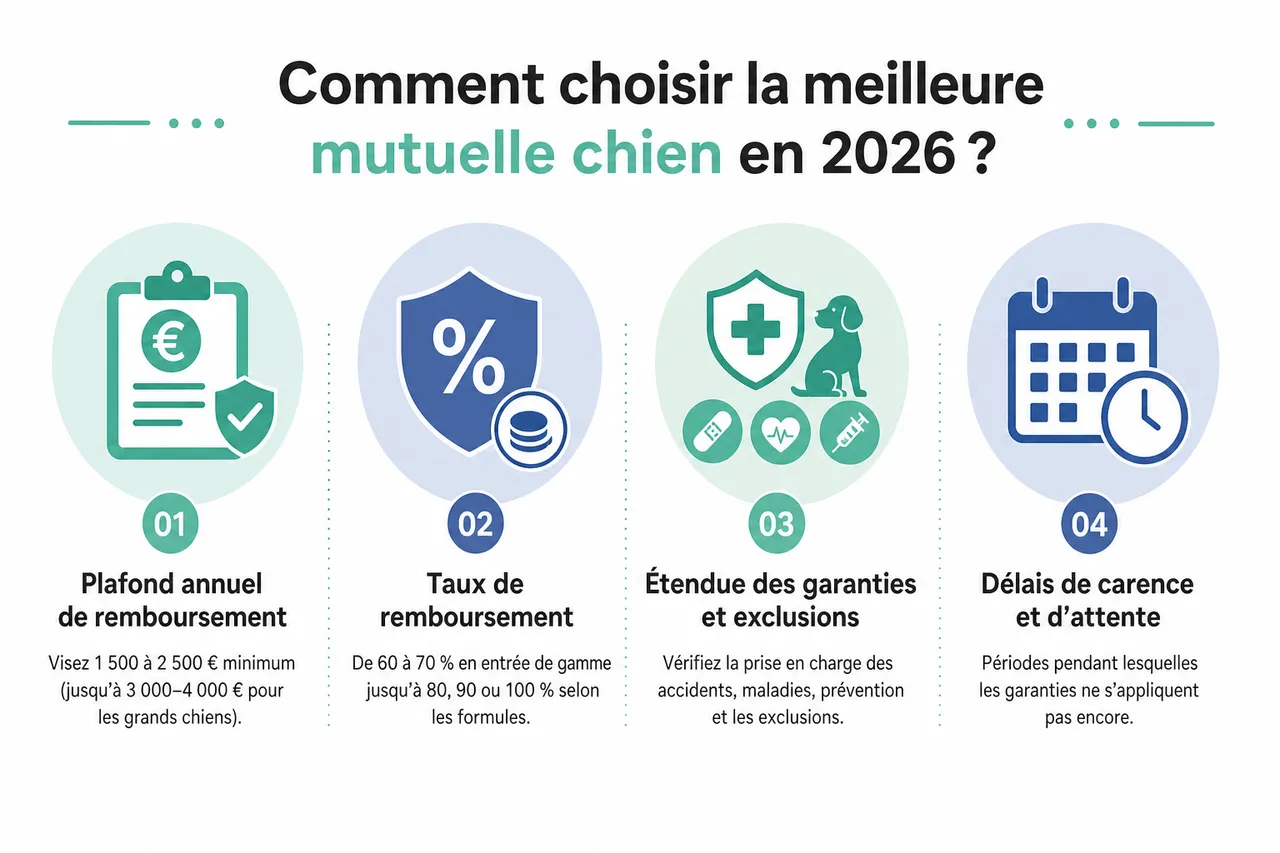 Mutuelle pour chien ou simple épargne vétérinaire: que choisir quand les frais s’enchaînent? , Comment choisir la meilleure mutuelle chien en 2026?