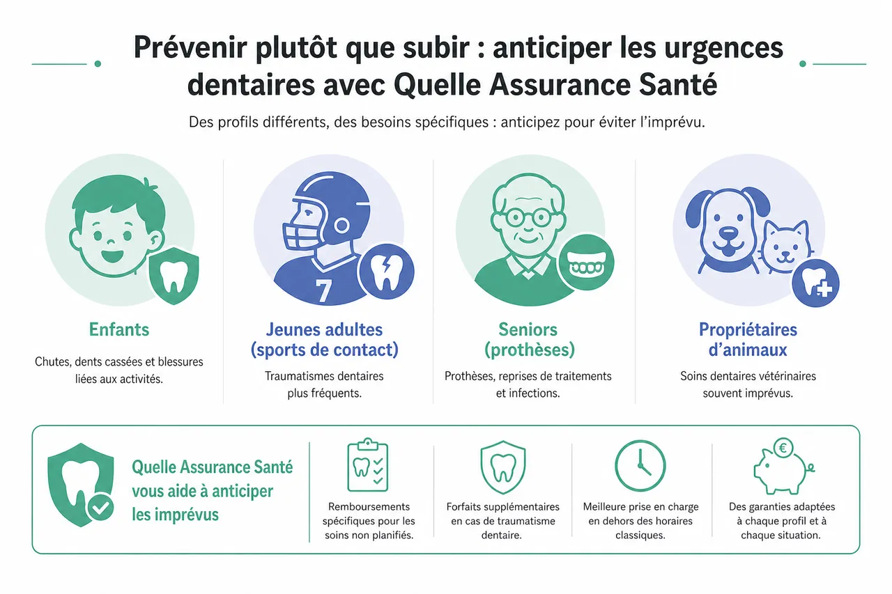 Trouver un dentiste en urgence en Belgique: numéros et solutions rapides , Prévenir plutôt que subir: anticiper les urgences dentaires avec Quelle Assurance Santé