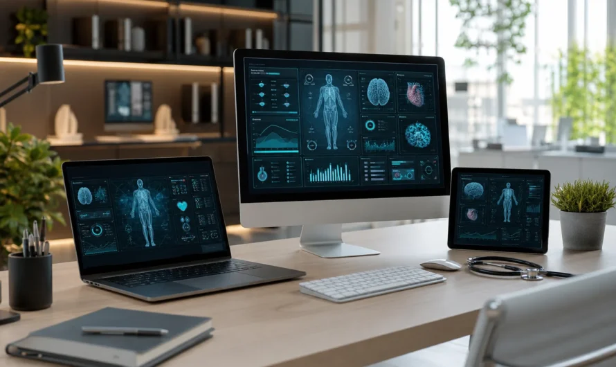 Plateforme digitale de mutuelle santé avec interface moderne