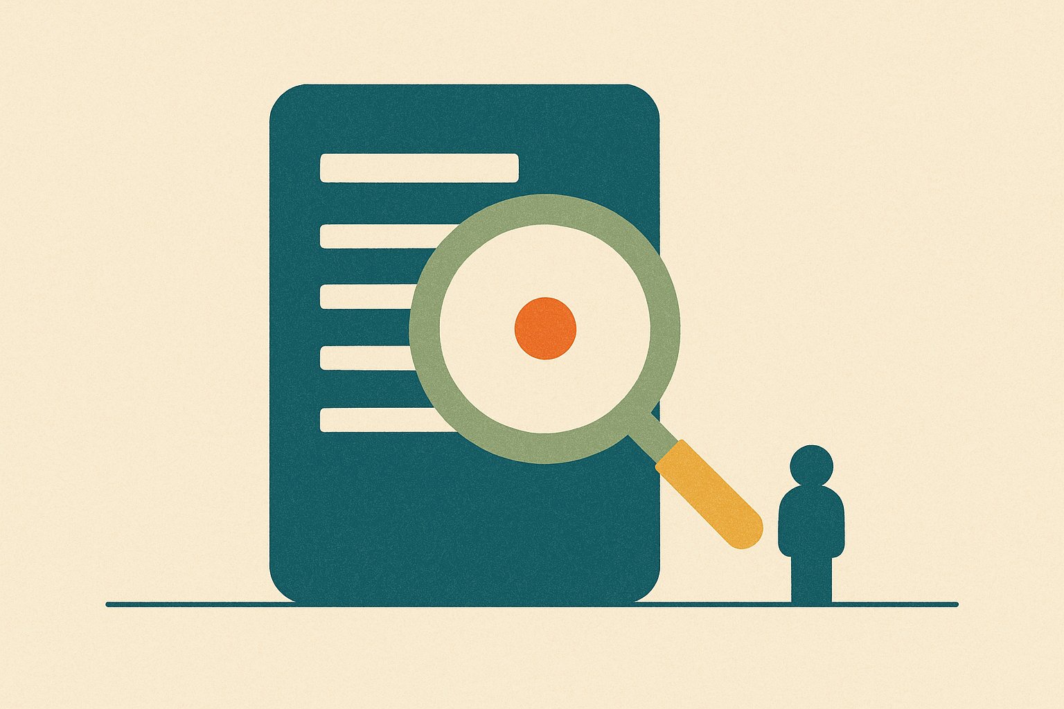 Document de questionnaire de sante examine a la loupe, symbolisant les verifications avant de souscrire une prevoyance