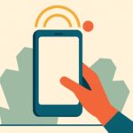Smartphone qui sonne, illustration demarchage telephonique assurance sante