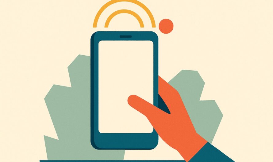 Smartphone qui sonne, illustration demarchage telephonique assurance sante